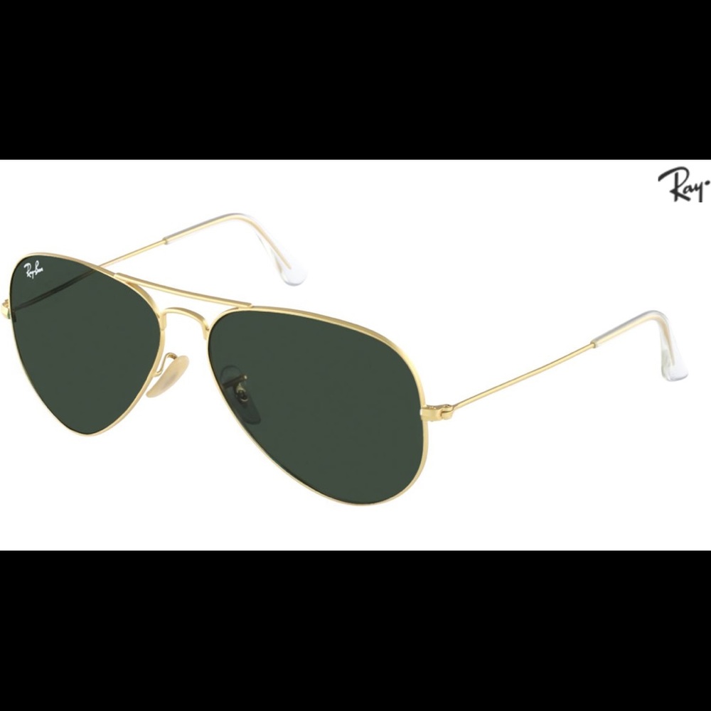 Ray Ban aviator classic - gold frame & green lens